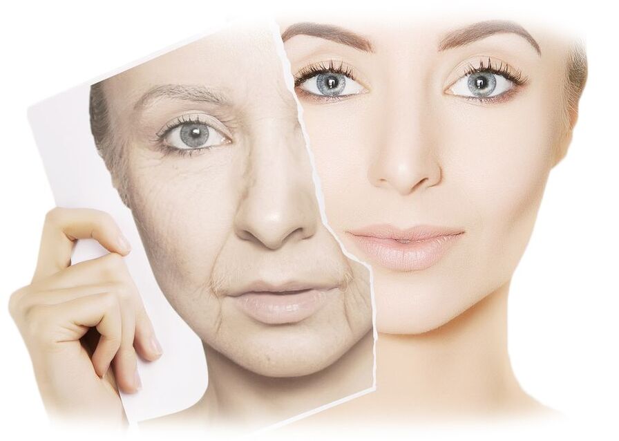 How does the intenskin cream for facial skin regeneration work
